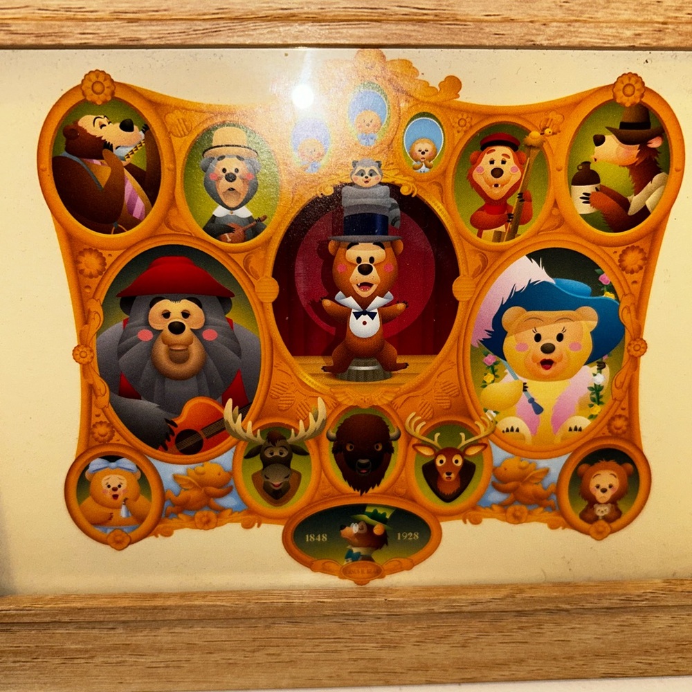 Disney Wonderground Country Bears Framed Art - Picture 2 of 5